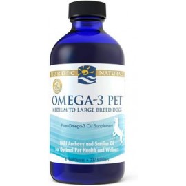b008oyazue Nordic Naturals Omega 3 Pet – Aceite de pescado líquido para gatos y perros, Omega-3s, EPA y DHA apoya la piel, abrig