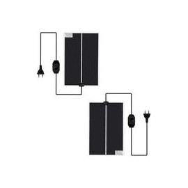 b07zpz8p2w 2 Pack 20W Reptile Heating Pad Tank Warmer with Temperature Control, Power Adjustment Under Tank Terrarium Heater Hea