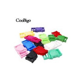 b00pvr2ccg 25pcs 3/8" (11 mm) brasier de cat-head Safty Hebillas de retención de plástico para gato perro Collar Paracord flc124