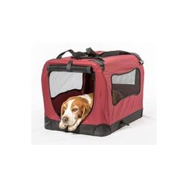b00yv5or6i 2PET Caja plegable para perros - Suave, fácil de plegar y de llevar - Caja de viaje para perros de interior y exterio