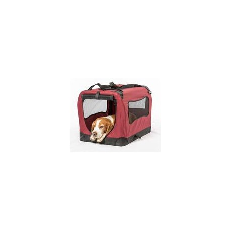 b00yv5or6i 2PET Caja plegable para perros - Suave, fácil de plegar y de llevar - Caja de viaje para perros de interior y exterio