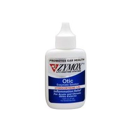 b0025yojxs Solución enzimática Otic para tratamiento de problemas de oído de mascotas con hidrocortisona de Zymox-mascotascapita