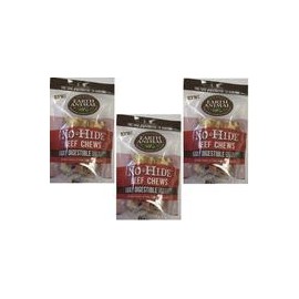 b01lzyoru5 3 paquetes) Masticables de carne de vacuno de animales de la Tierra sin ocultar 4 pulgadas (2 masticables por paquete