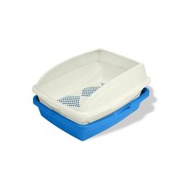 b0002asco4 Van Ness CP5 Sifting Cat Pan/Litter Box with Frame, Blue/Gray-mascotascapitan-PerrosExpand child menu