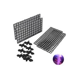 b07sqvd2tn 4 bandejas divisoras de plástico para acuario, caja de huevos, difusor de luz, filtro de tanque de peces, aislamiento