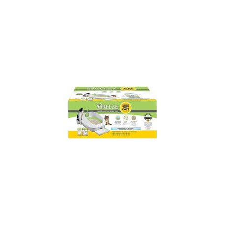 b083qph4vt Purina Tidy Cats Litter Box System, Breeze System Starter Kit Litter Box, Litter Pellets & Pads-mascotascapitan-Perro