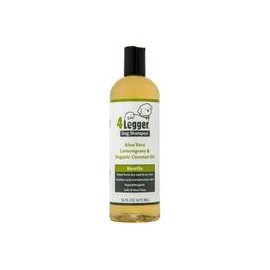 b011esjxrw 4Legger USDA - Champú orgánico certificado para perros, natural e hipoalergénico con aloe y limoncillo, calmante para