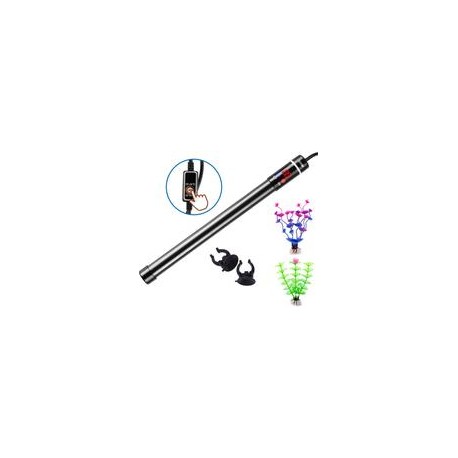 b07z78ls7g 500W Digital Aquarium Heater, Submersible Fish Tank Heater with Readout for Saltwater or Freshwater 60-100-150 Gallon