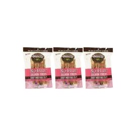 b01m0xvbmg 6-unidades tierra Animal no-hide salmón masticables 7" (3 paquetes con 2 masticables cada uno)-mascotascapitan-Perros