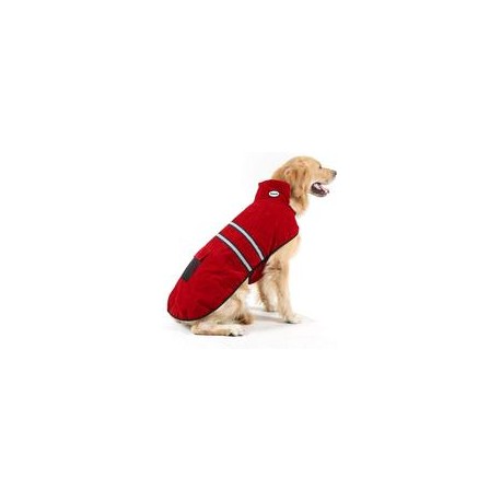 b07h4lkgl9 Abrigo Hiado para perro con agujero para arnés y tira reflectante para invierno frío-mascotascapitan-PerrosExpand chi