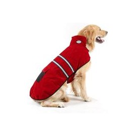 b07h4lkgl9 Abrigo Hiado para perro con agujero para arnés y tira reflectante para invierno frío-mascotascapitan-PerrosExpand chi