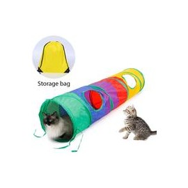 b07dl18km8 Ace One - Túnel plegable para mascotas, juguete para interior y exterior, juguete para cachorros, para entrenamiento 