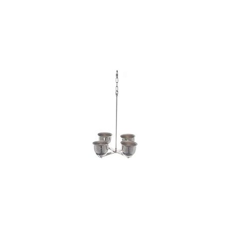 b07mv8rhxd Hypeety Bird Parrot Stainless Steel Cups Food & Water Bird Cup with Hook Hanging Pet Bowl Parrot Feeding Cups Food Wa