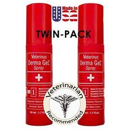 b00k4hjyyc Veterinus Derma GeL - Natural Spray 50mL - 1.7 fl.oz. (Twin-Pack of 2 x 50mL)-mascotascapitan-PerrosExpand child menu