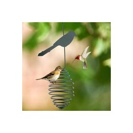 b07xrwxhbp Comedero para pájaros al aire libre para colgar en el exterior, diseño de cacahuete, girasol, alimentador de semillas