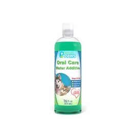 b01dskkz2g Aditivo para el agua de gatos y perros para aliento fresco, para limpiar los dientes, encías sanas y cuidado oral, 16
