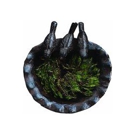 b00eonn04c Creative Co-op Corazón y Home decorativo hierro fundido plato con pájaros-mascotascapitan-PerrosExpand child menu