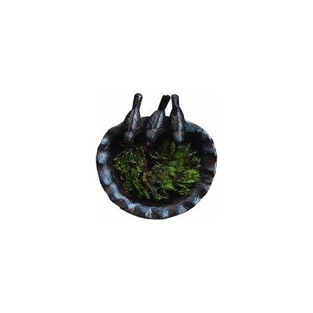 b00eonn04c Creative Co-op Corazón y Home decorativo hierro fundido plato con pájaros-mascotascapitan-PerrosExpand child menu