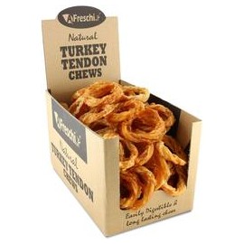 b07kx2rpmg AFreschi Tendón de Turquía para perros, premium, natural, hipoalergénico, de larga duración, para masticar perros, fá