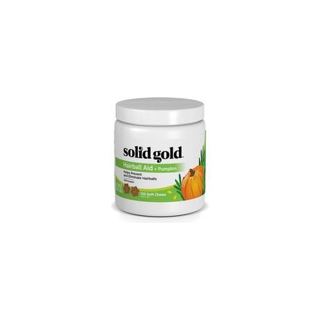 b075s63wg2 Solid Gold Hairball Aid Chews for Cats with High-Fiber, Natural, Holistic Grain-Free Supplement with Pumpkin-mascotas
