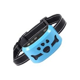 b07z9dxrcn AHJDL Collar de corteza para perro, con efecto de corteza de perro, modo sin vibración, control de voz, collar de ent