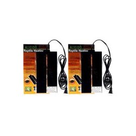 b07x5sw64y AIICIOO Almohadilla de calentamiento de reptiles termo 7 W – no adhesivo extraíble bajo tanque de calor Mat temperatu