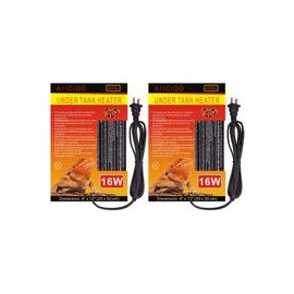 b07zp25kk6 AIICIOO Almohadilla de calentamiento de reptiles, calentador de terrario de 16 vatios para ermitaño, cangrejo, lagart