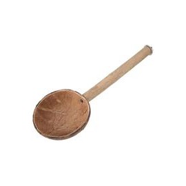 b07r5p5tvr HEEPDD - Comedero de pájaros con perchas, concha de coco natural, contenedor de semillas de comida, soporte para pája