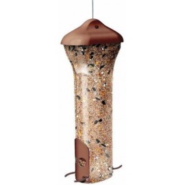 b001amoj5y Perky Pet para pájaros a prueba de ardillas escindidas alimentador para aves silvestres, De color bronce-mascotascapi