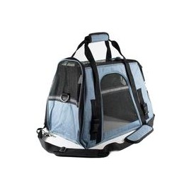 b07gwy9czt ALEKO PBCBLS - Bolsa de transporte para mascotas, portátil, resistente, color azul y negro-mascotascapitan-PerrosExpa