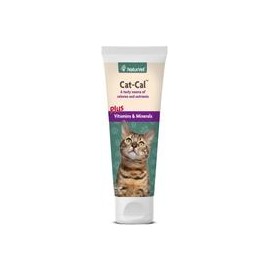 b001czf8gi naturvet cat-cal Gel Plus – Vitaminas & Minerales nutricional para gatos, 5 oz Gel, fabricado en EE. UU.-mascotascapi