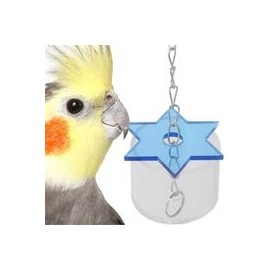 b07psg892g Mokook Parrot Cage Feeder for Macaw African Greys Cockatoo Cockatiel Eclectus Budgie Lovebirds Conures Parakeet and I