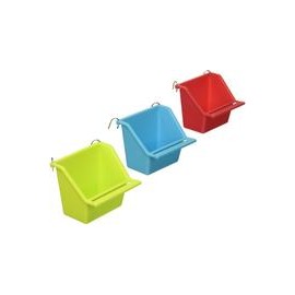 b002pi0v8q prevue Pet Productos bpv1264 Birdie Basics Perch Taza con caja expositora, 4-Ounce, colores varían, 12 unidades)-masc