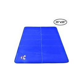 b0192cjp0w Alfombrilla de auto refrigeración para mascotas para perreras, cajones y camas- ARF Pets, APCLPD0135, Azul, 1-mascota
