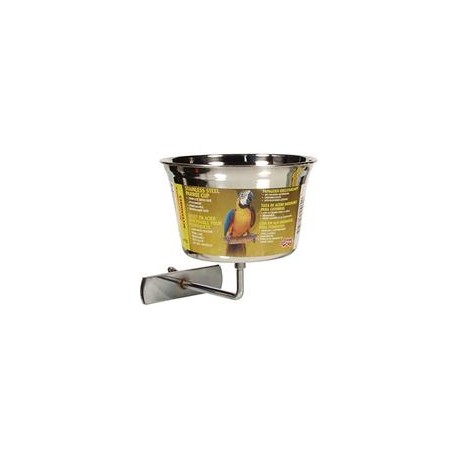 b001cu52pk Living World Stainless Steel Parrot Cup-mascotascapitan-PerrosExpand child menu