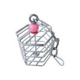 b07vgprp9j Cesta de frutas de acero inoxidable para periquitos, eclecto, loro, cacao, mejillas de cacao, amor, mejilla verde, co