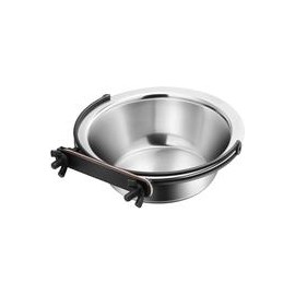 b07wj8vqkq POPETPOP - Comedero para pájaros y agua con soporte para abrazadera, para cacatúas, conuras, periquitos, loros, guaca