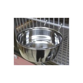 b01hhwnu6y Bonka 800116 Acero Inoxidable 30 oz Jaula Coop gancho taza pájaro perro Alimentación Animal agua Tazón-mascotascapita