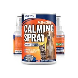 b07sn5mn5v Alivio de la ansiedad del perro – Aceite natural relajante Spray para perros y gatos – Fabricado en Estados Unidos – 