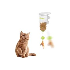 b07l85gmgs All for Paws Juguete interactivo para gatos con forma de puzle, dispensador de alimentos para gatos-mascotascapitan-P