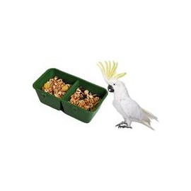 b07j6srkng Litewood – Comedero de alimentos para pájaros con forma de plato de agua para loro, macaw africano grises presupuesto