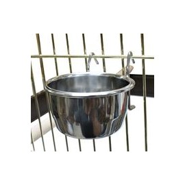 b01hhwt8om Bonka 800113 Acero Inoxidable 5 oz Cage Coop gancho taza pájaro perro Alimentación Animal agua Tazón-mascotascapitan-