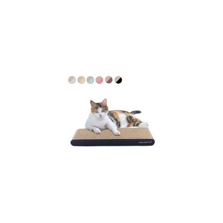 b06y5wnlhw Almohadilla rascadora para gatos de AMZNOVA, de cartón duradero y reciclable con hierba para gatos-mascotascapitan-Pe