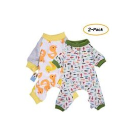 b078nw2cbl Amakunft - Pijamas para perros y gatos, para perros y gatos pequeños, 2 unidades-mascotascapitan-PerrosExpand child m