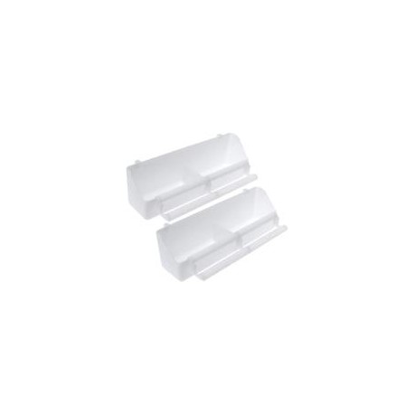 b07xdvsnyv Wpmlady Bird Food Feeder, Bird Food Bowl Cups White, Bird Bowl,Bird Waterer Food Feeder, Birds Dispenser Feeder, Hang