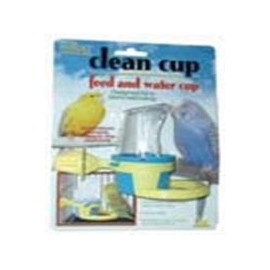 b0002djw3q Accesorio para pájaro, taza para agua y comida, de JW Pet Company, S, Amarillo-mascotascapitan-PerrosExpand child men