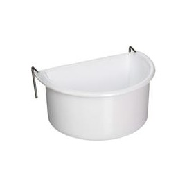 b004loejqw prevue Pet Productos bpv1181 2-Pack universal de plástico para colgar tazas para aves pequeñas, colores Vary-mascotas