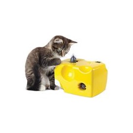 b07c9l7pqc Animal Planet automático Peek A Boo – Queso juguete para gatos, características integrado función de apagado automáti