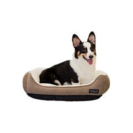 b07mm3zbs2 ANWA Durable Dog Bed Machine Washable Medium Dog Bed Square, Comfortable Puppy Dog Bed Medium-mascotascapitan-PerrosE