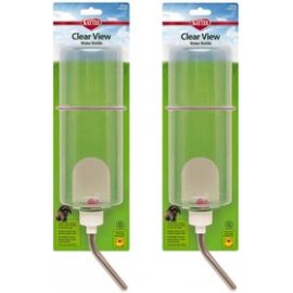 b06xjhfxsn Super Pet transparente botella de agua, Paquete de 2, Transparente, 2-mascotascapitan-PerrosExpand child menu